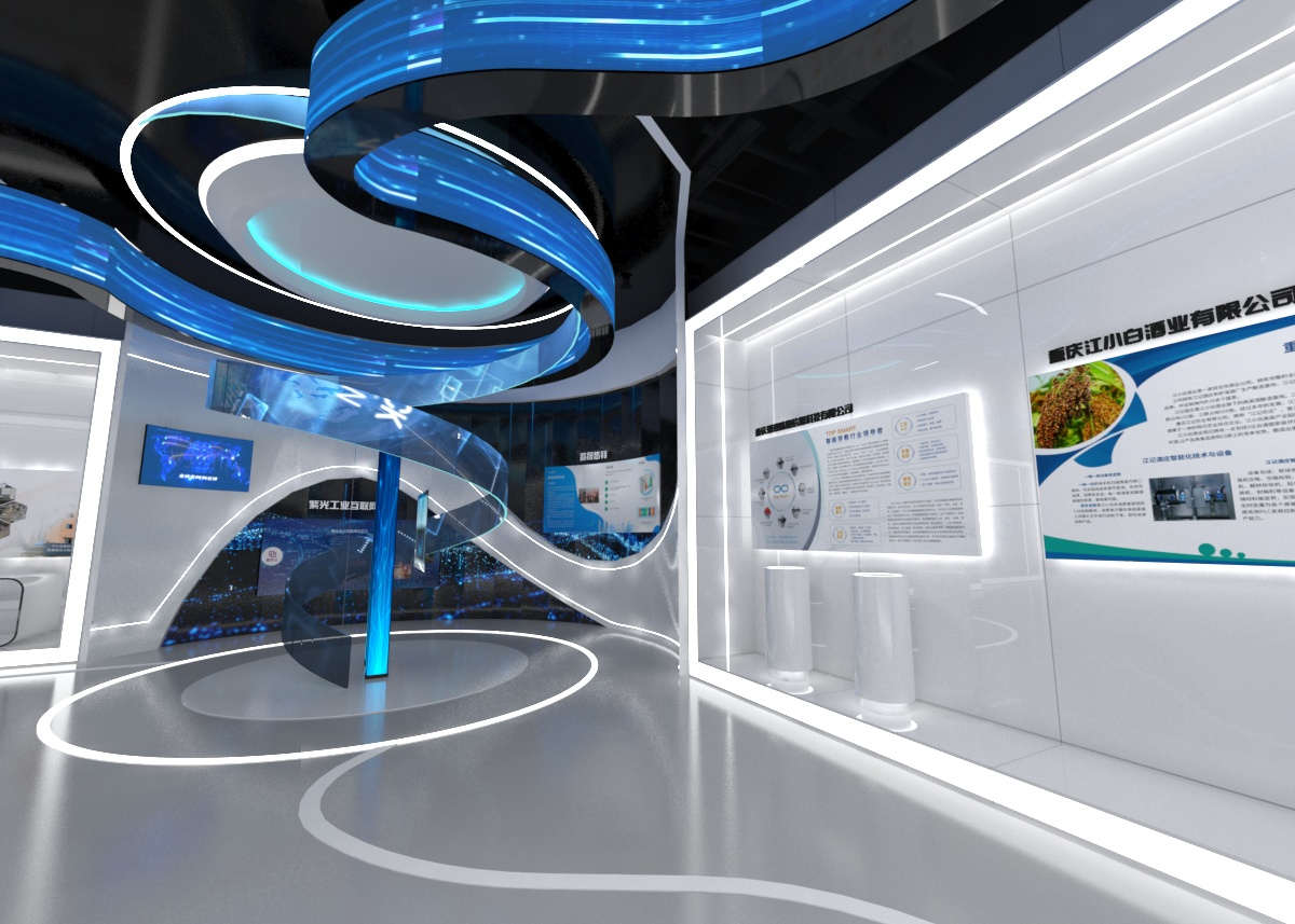 企業(yè)展廳設(shè)計必須具有企業(yè)的特色插圖(1)
